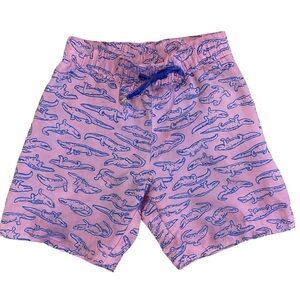 🎈🎈B1G1 mystery item 🎈🎈Old Navy Pink Alligator Swim Shorts Size 4T Bin B